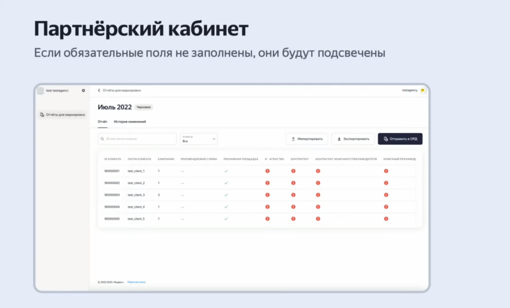 Маркировка рекламы в Яндекс Директе