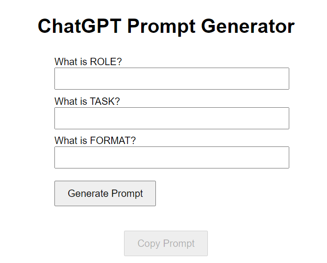 Бесплатные помощники для создании промтов ChatGPT