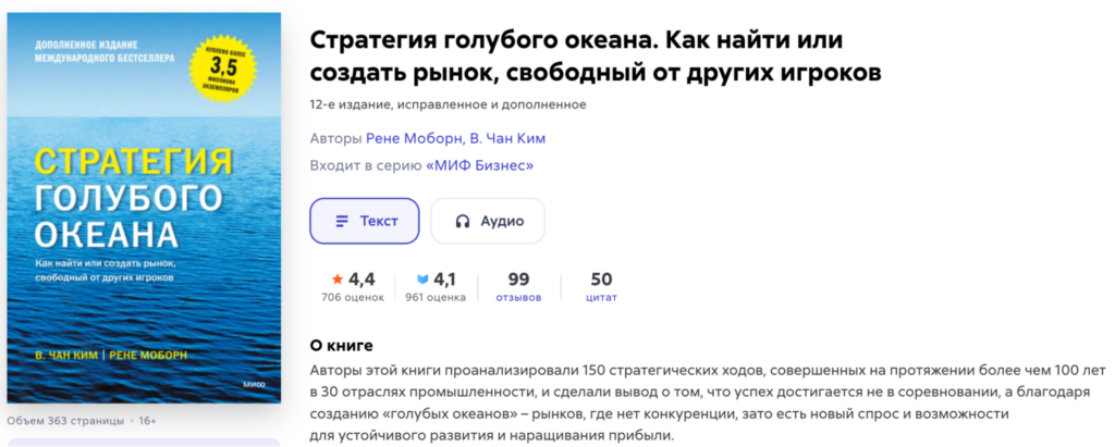 Стратегия голубого океана: как найти свободную нишу и создать новый рынок