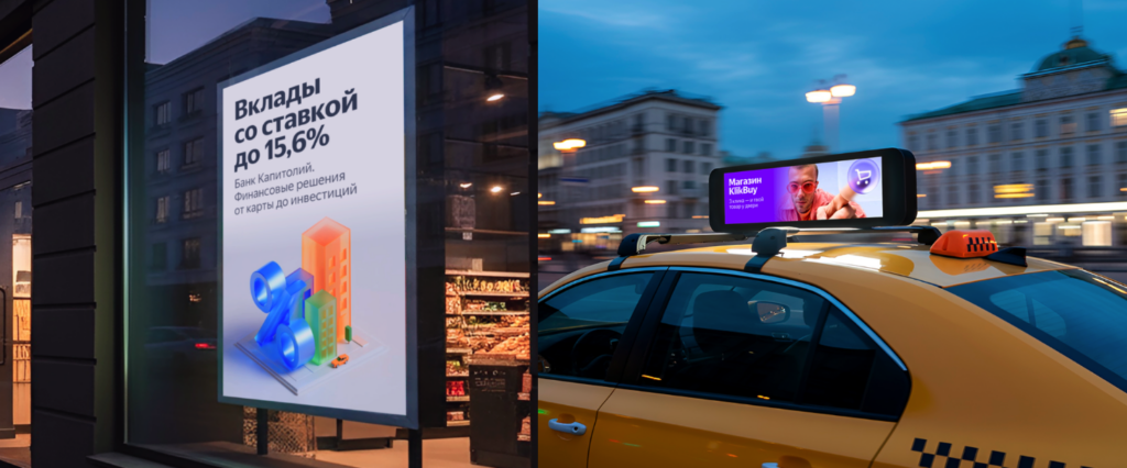 Форматы наружной рекламы в Яндекс Директе