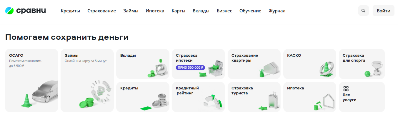 Сравни.ру: обзор сервиса и рекламные возможности для бизнеса
